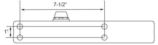 Door Closer 7-1/2" x 1"