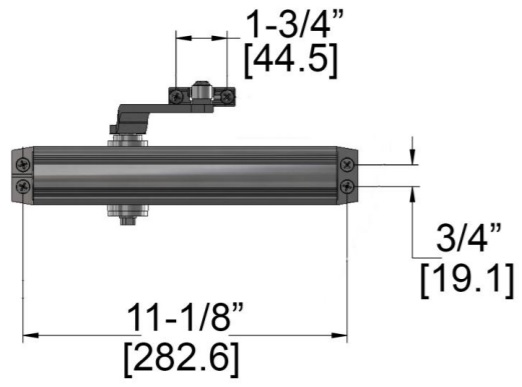 PDQ 5100 Door Closer-PDQ 5101 Door Closer-PDQ 5141 Door Closer