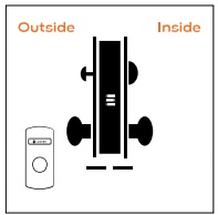 Schlage L9040 Bath Bedroom Privacy Mortise Lock | Schlage LV9040 Bath/Bedroom Privacy Mortise Lock