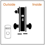 Schlage L9070 LV9070 Classroom Lock Mortise Lock