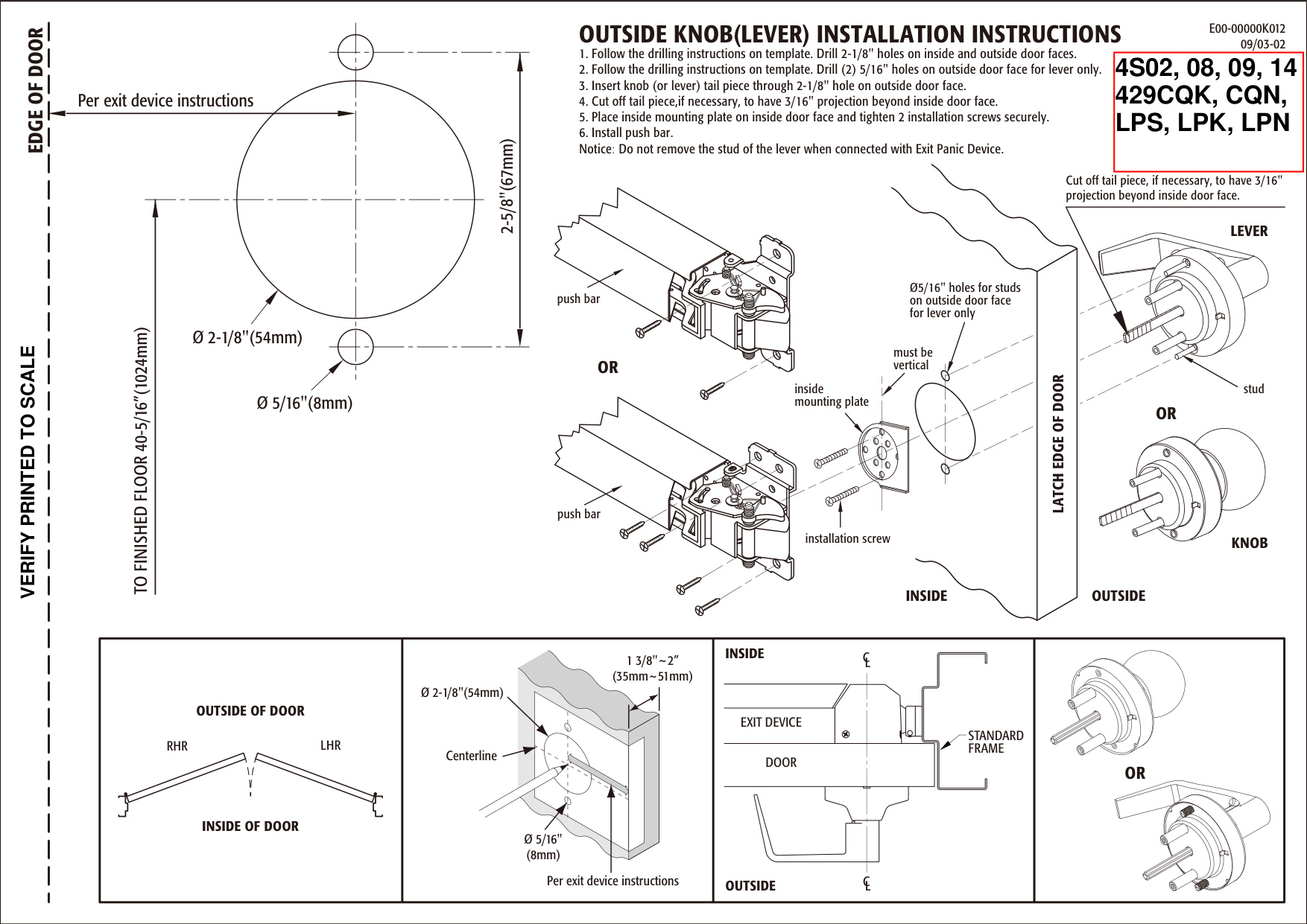 429CQK 429CQN 429LPS 429LPK 429LPN Template diagram on page 1