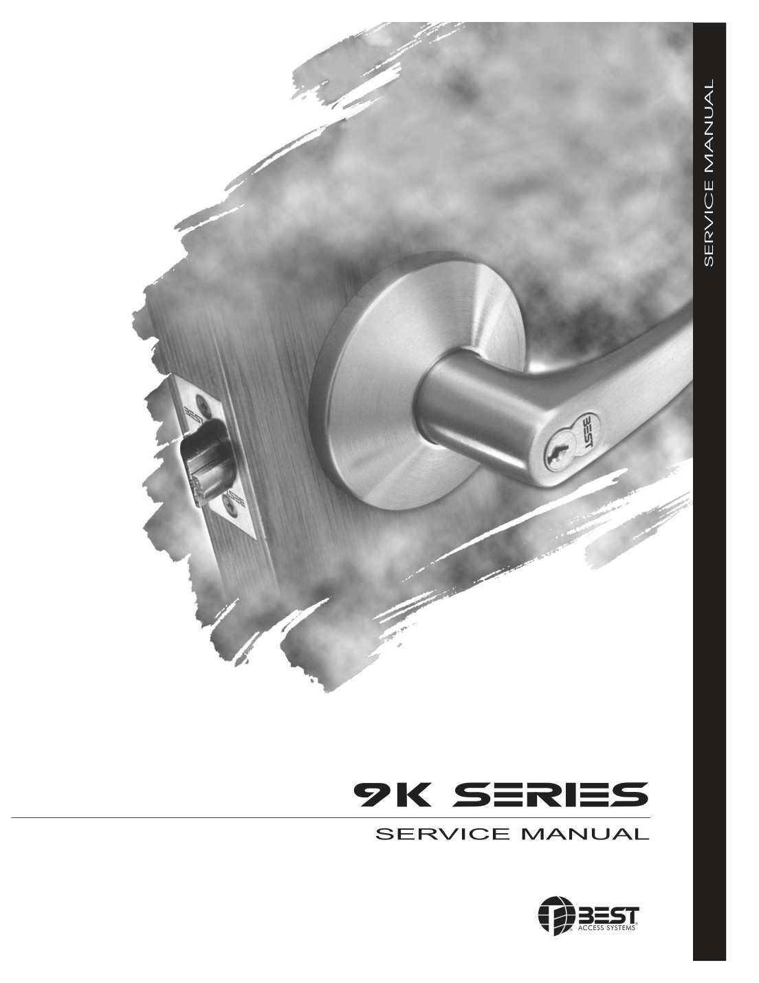 First page of BEST Mechanical Locks 9K Series Service Manual