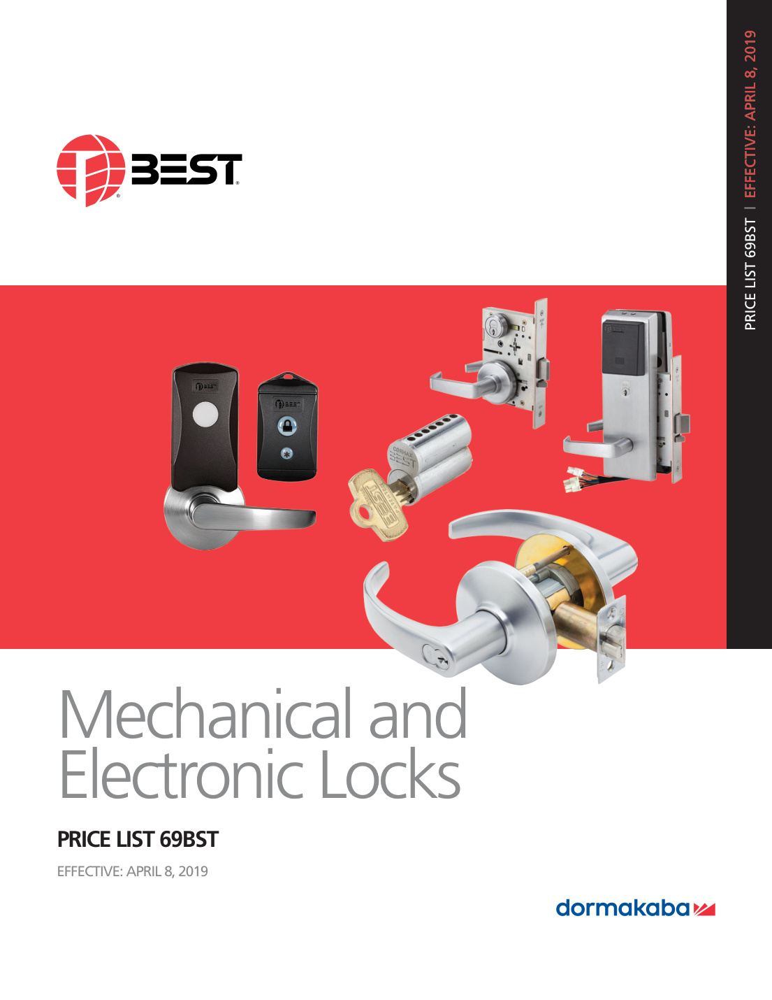 First page of BEST_PL69_Price_List_2019