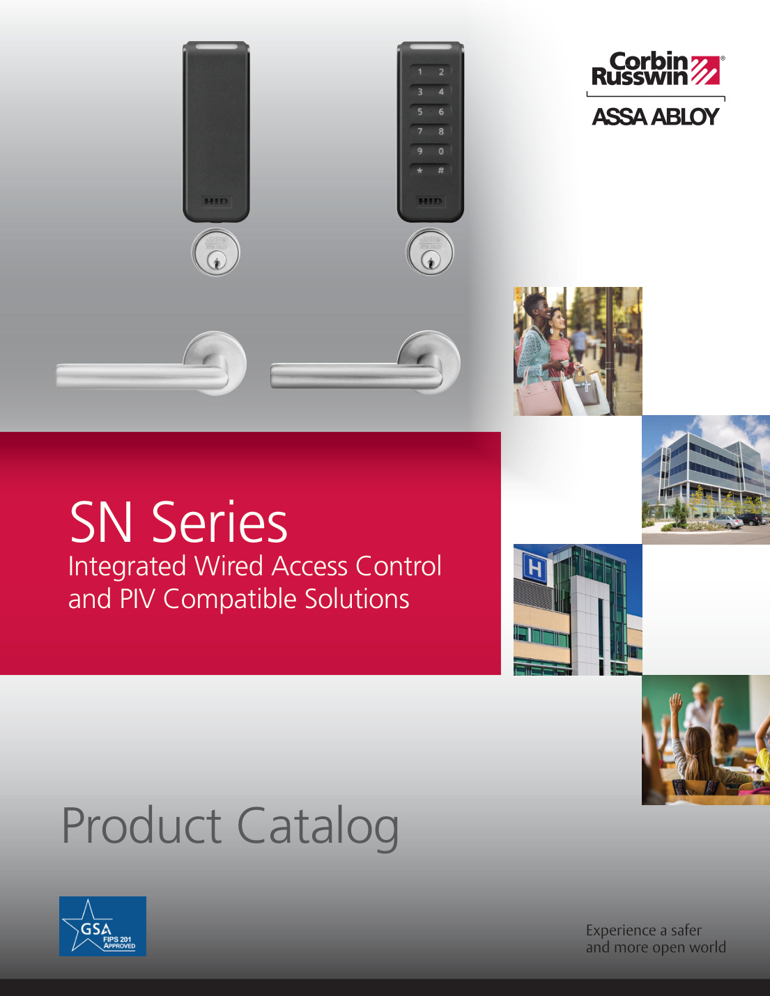 First page of Corbin Russwin SN Series Catalog_45634