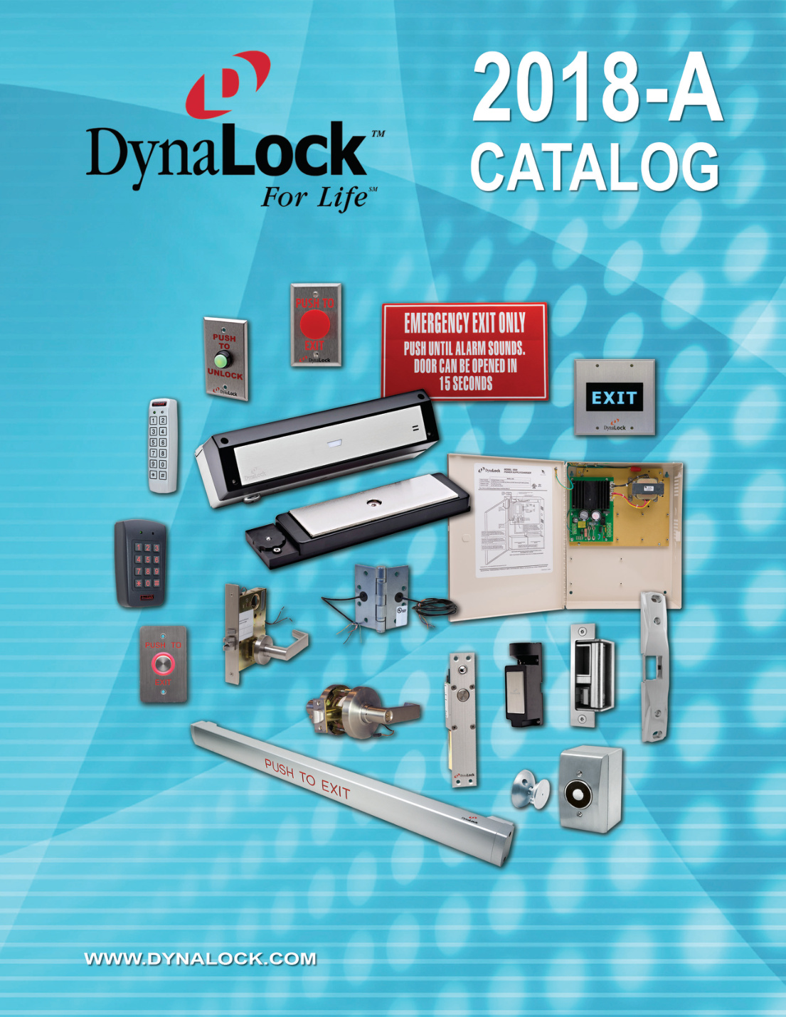 First page of DynaLock Product Catalog