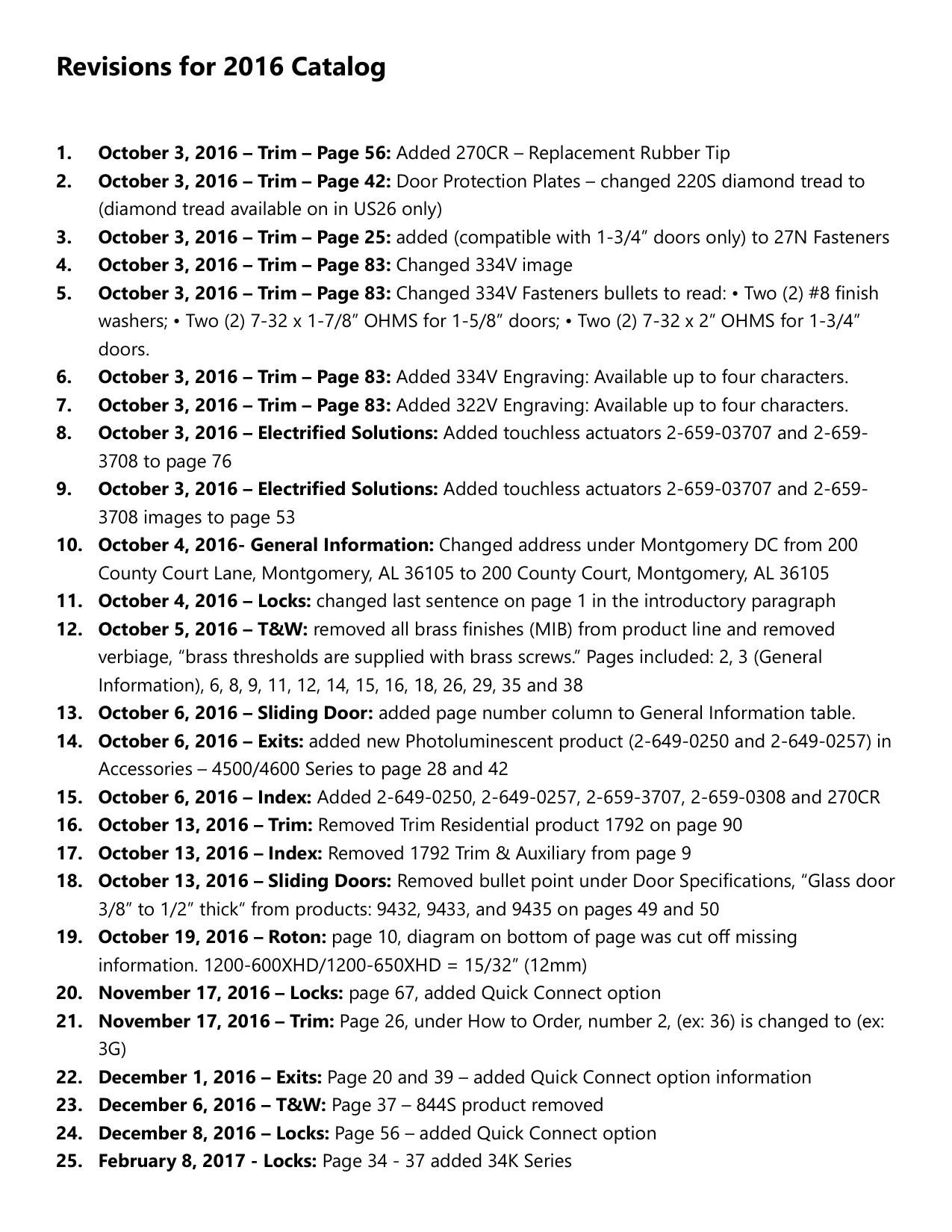 Hager 2016 Catalog Revisions Catalog diagram on page 1