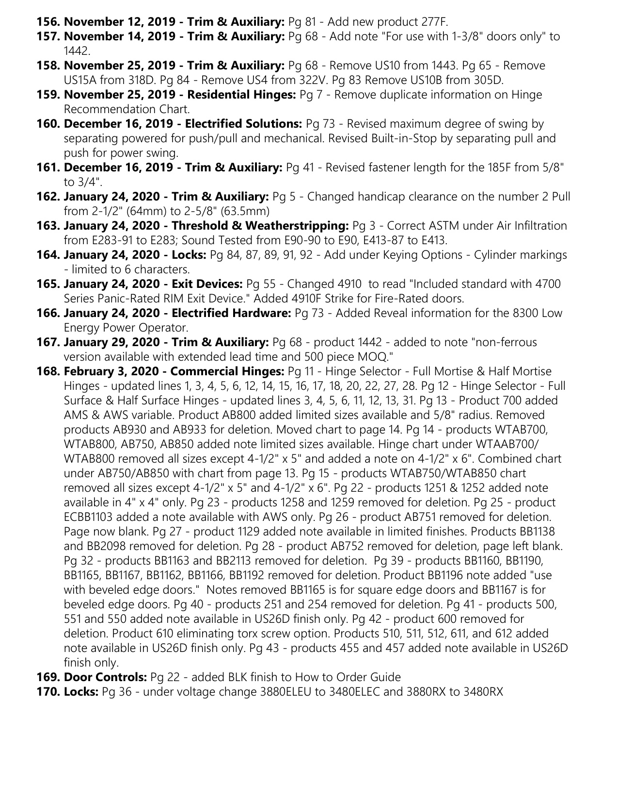 Hager 2016 Catalog Revisions Catalog diagram on page 8