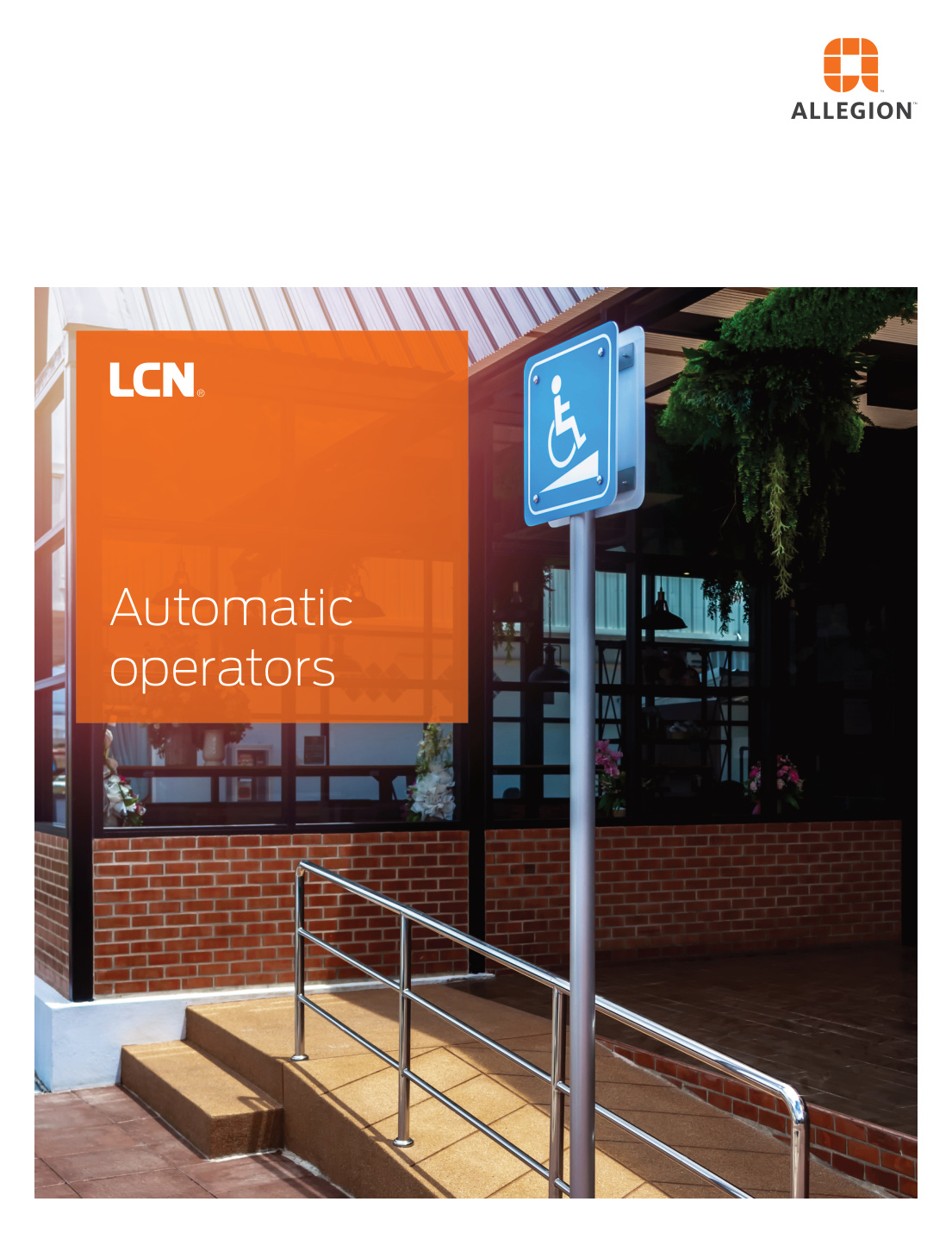 First page of LCN Automatic Operators Catalog