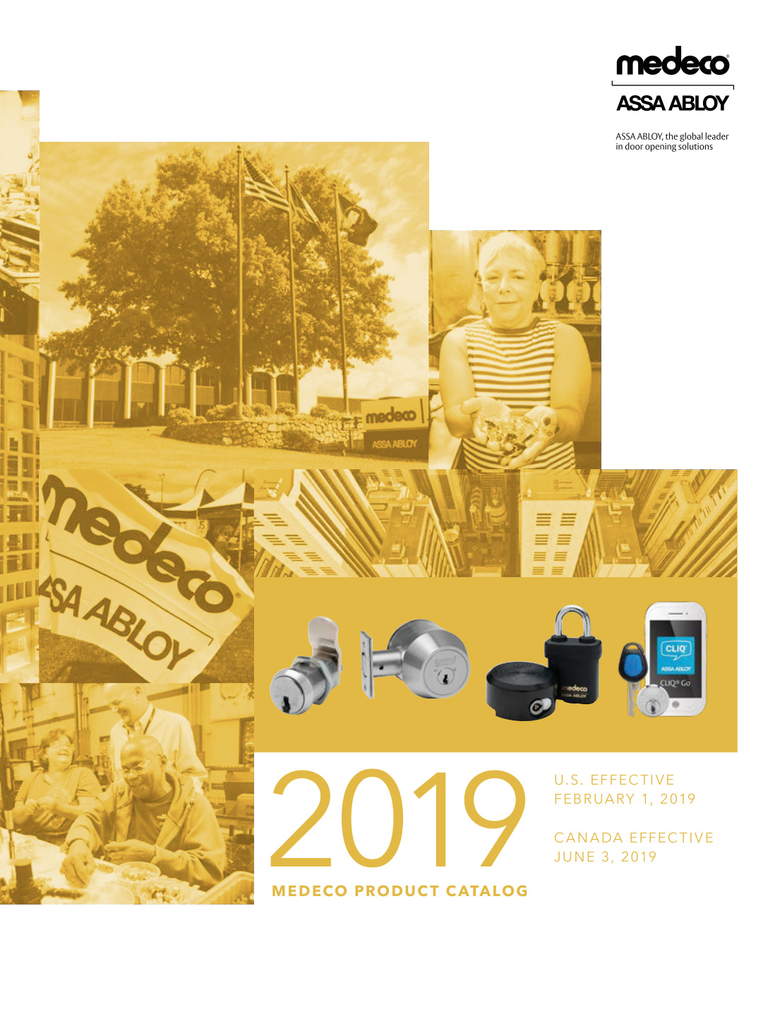 First page of Medeco_Price_Book_2019