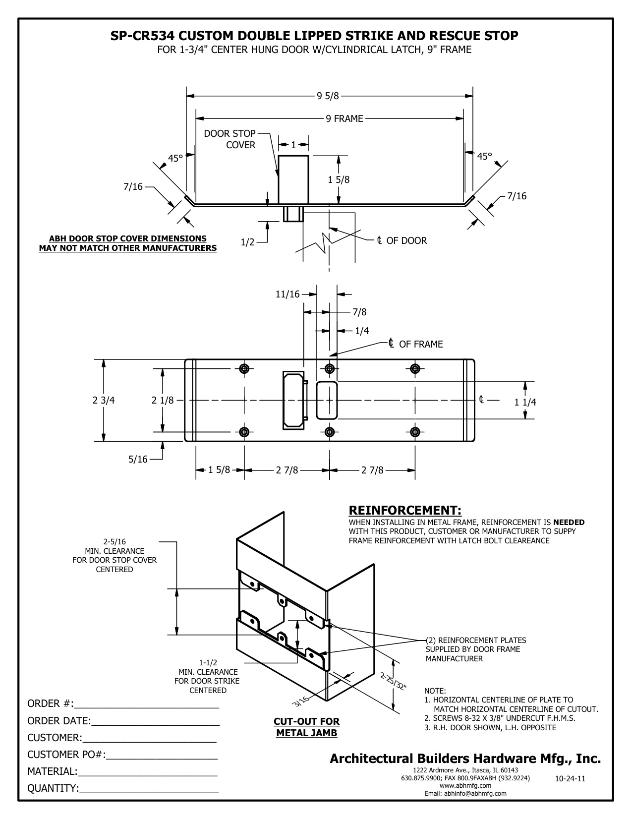SP-CR534 900 X 275 diagram on page 1