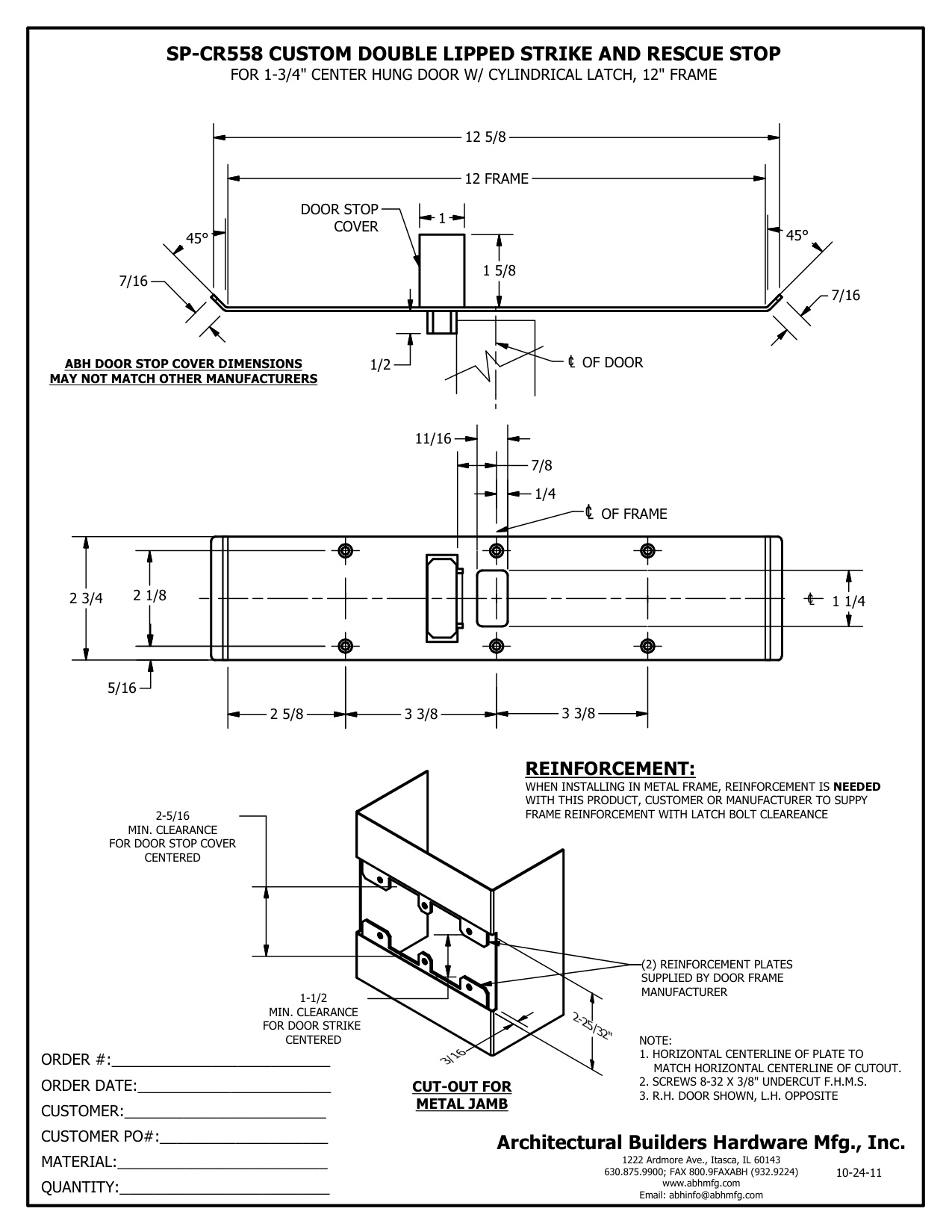 SP-CR558 1200 X 275 diagram on page 1