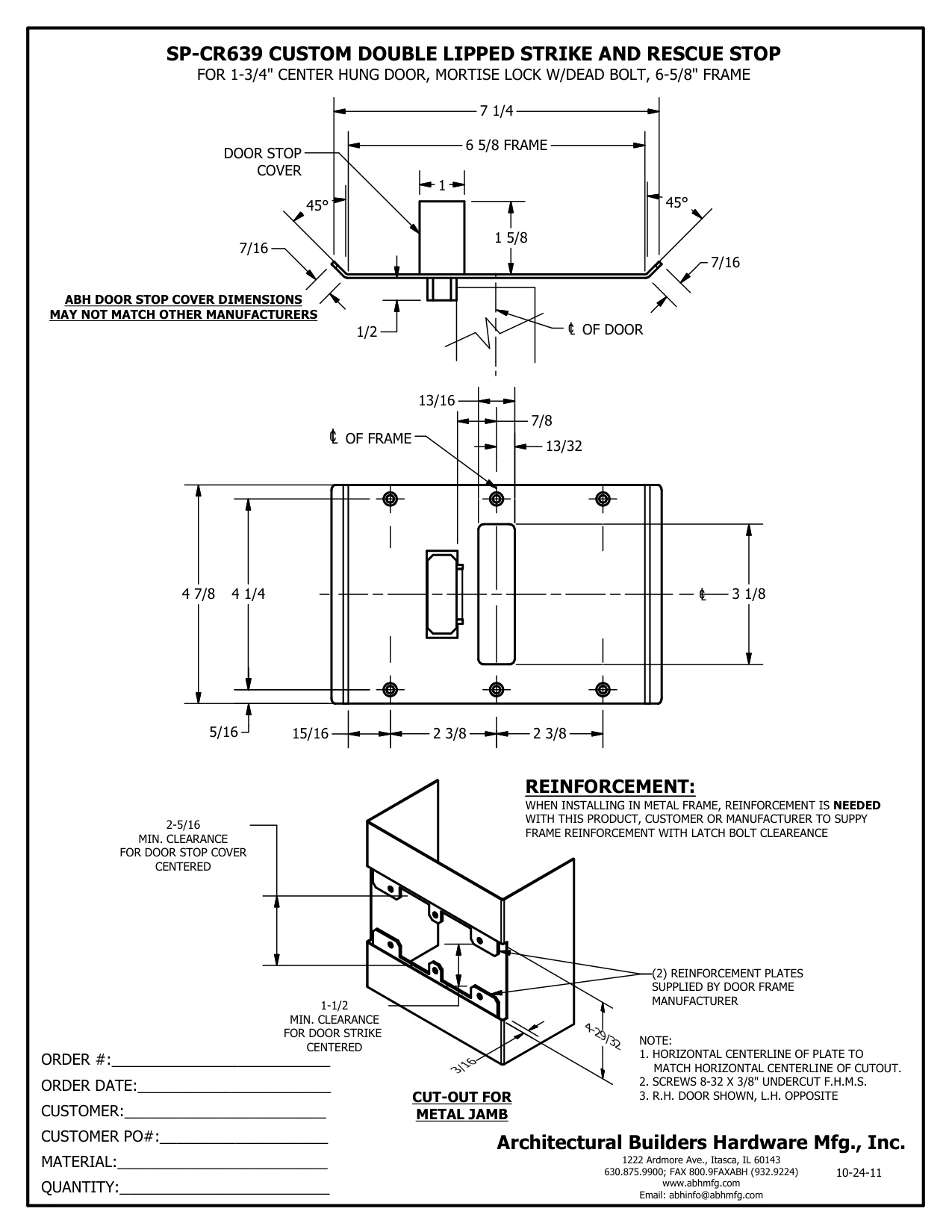 SP-CR639 6.625 X 4.875 diagram on page 1
