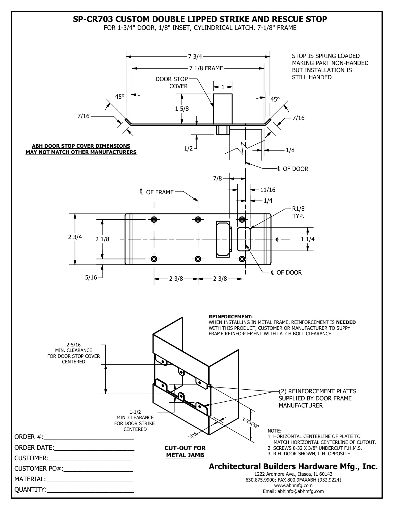 SP-CR703 7125 X 275 diagram on page 1