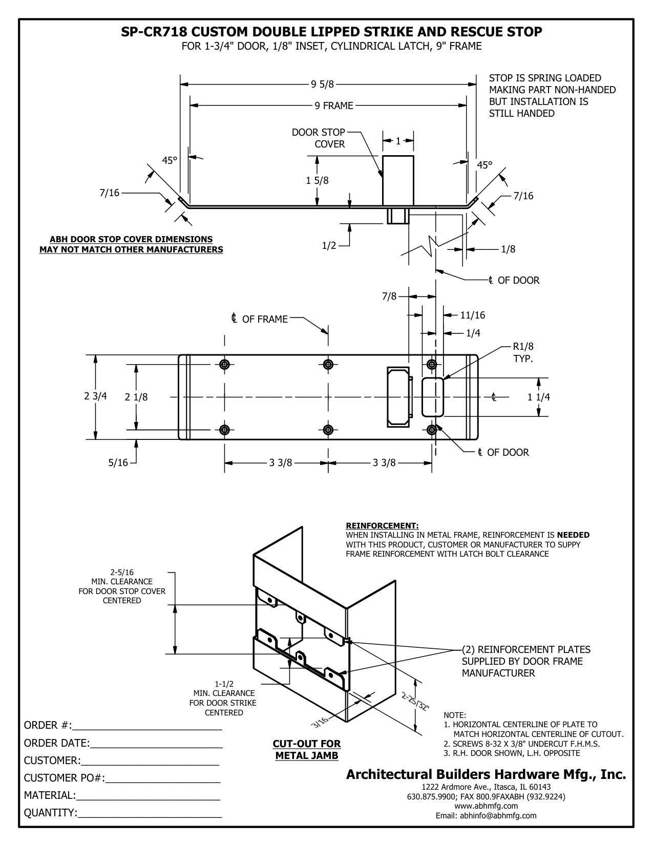 SP-CR718 900 X 275 diagram on page 1