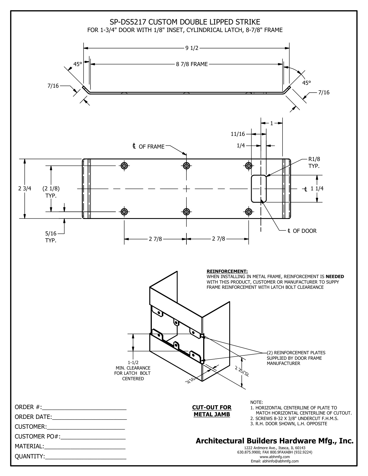 SP-DS5217 8875 X 275 diagram on page 1
