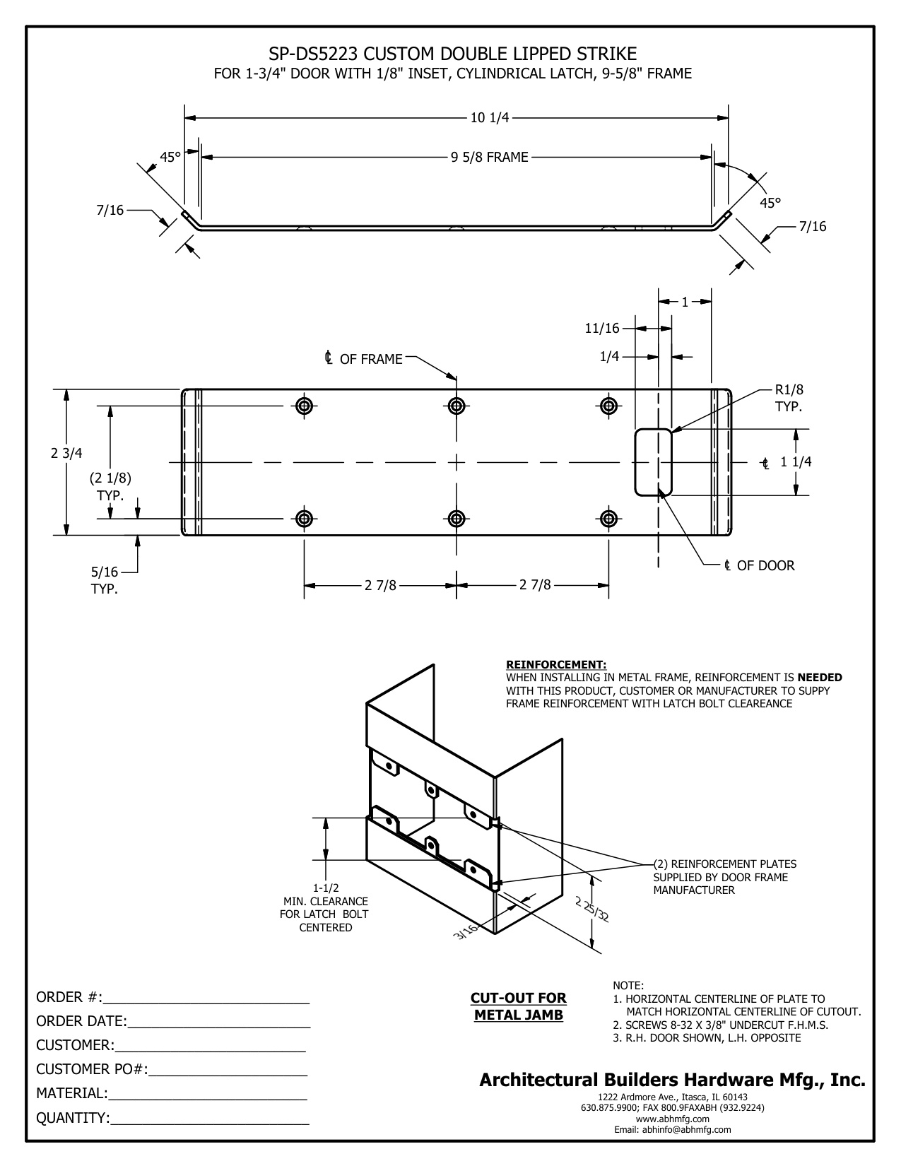 SP-DS5223 9625 X 275 diagram on page 1