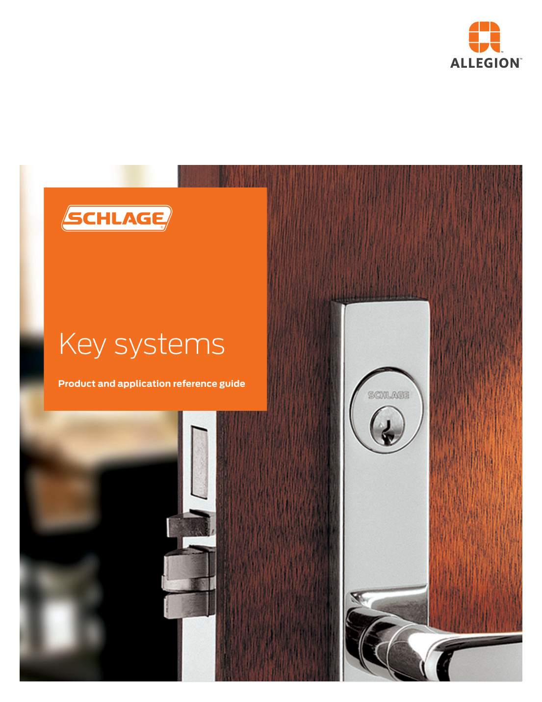 First page of Schlage_Key_Systems_Cylinders_and_Keys_Catalog_109487