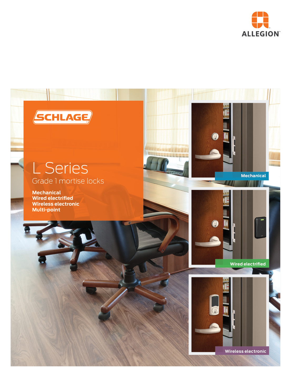 First page of Schlage_L_Series_Catalog_102899