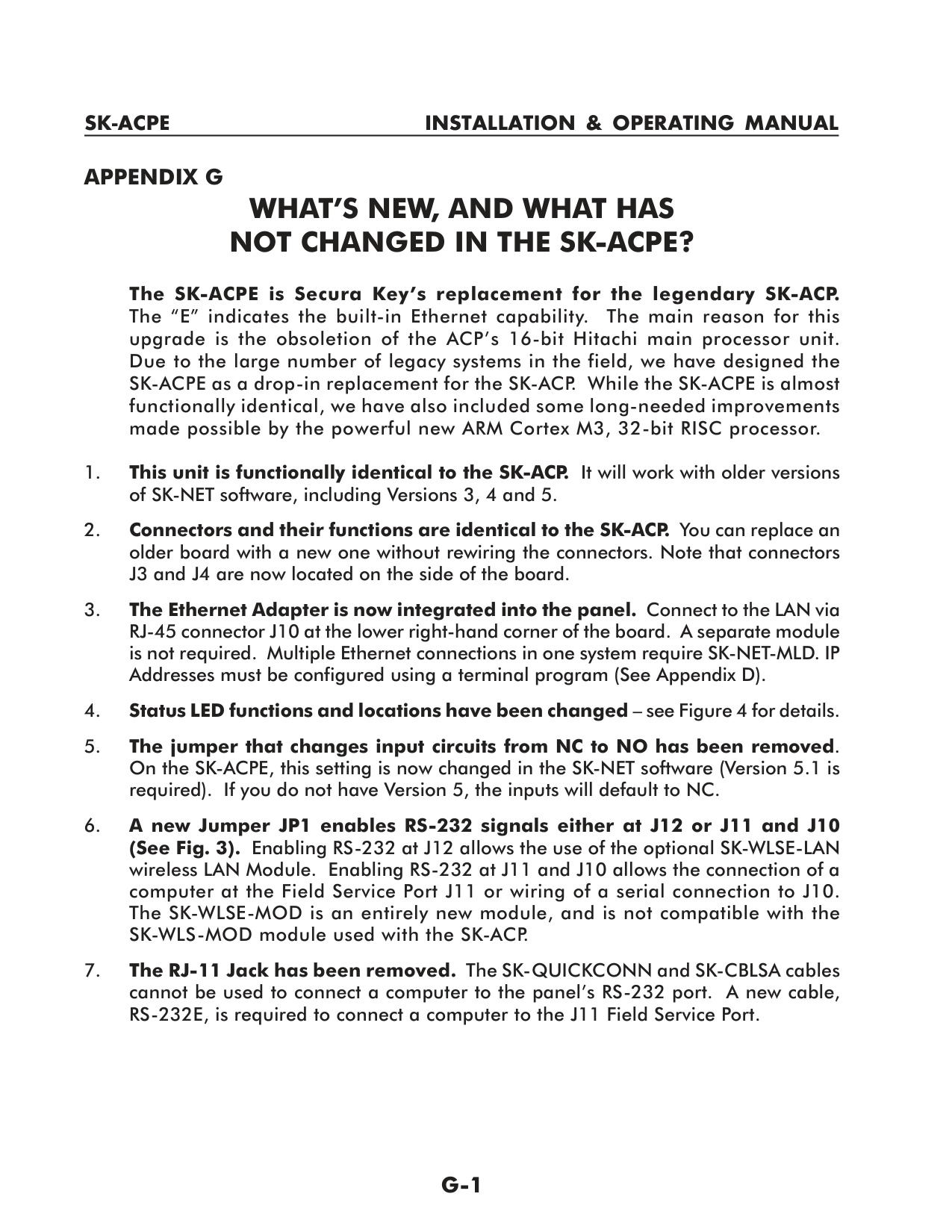 Securakey SK-ACPE Installation & Opreating Manual diagram on page 1