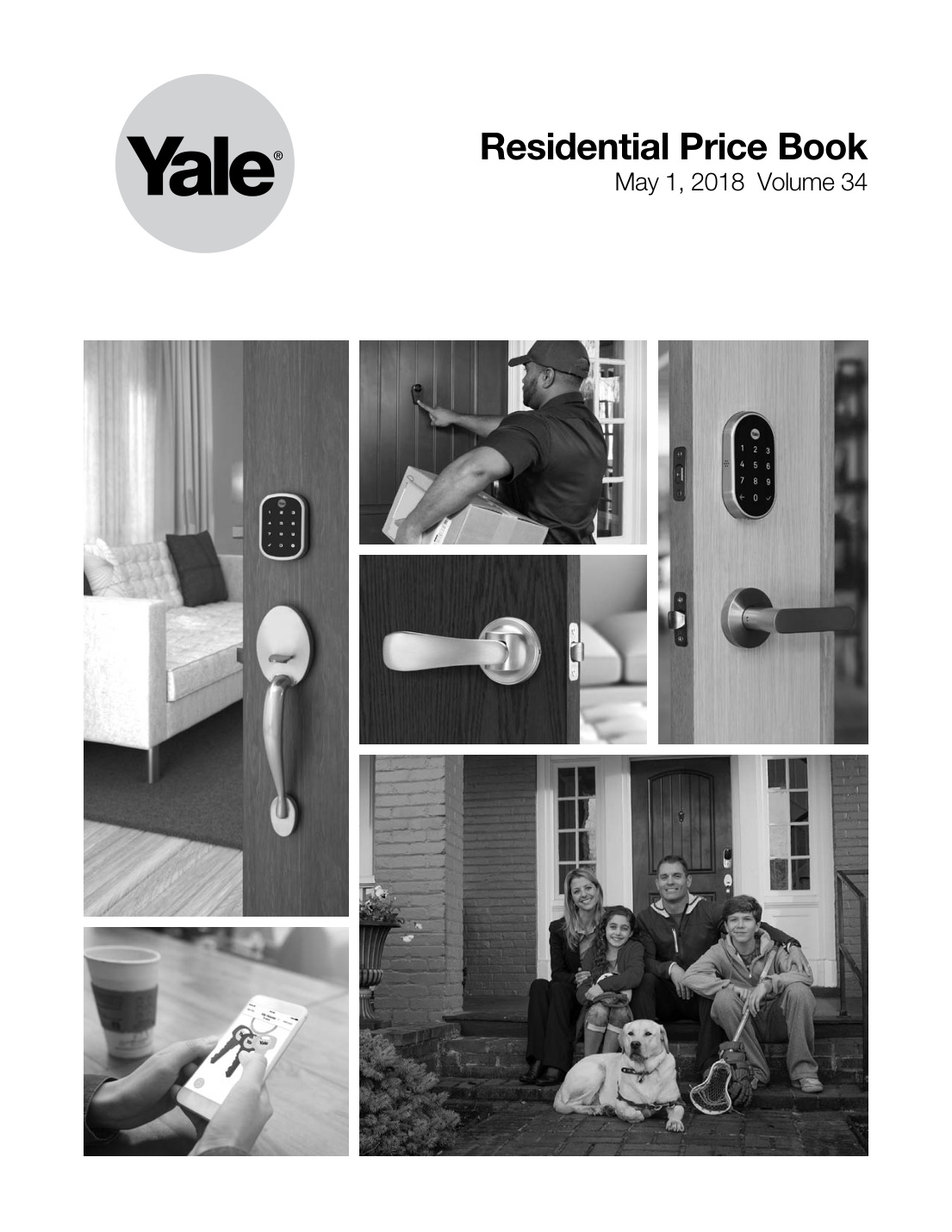First page of Yale_res_May_1_2018_Price_Book