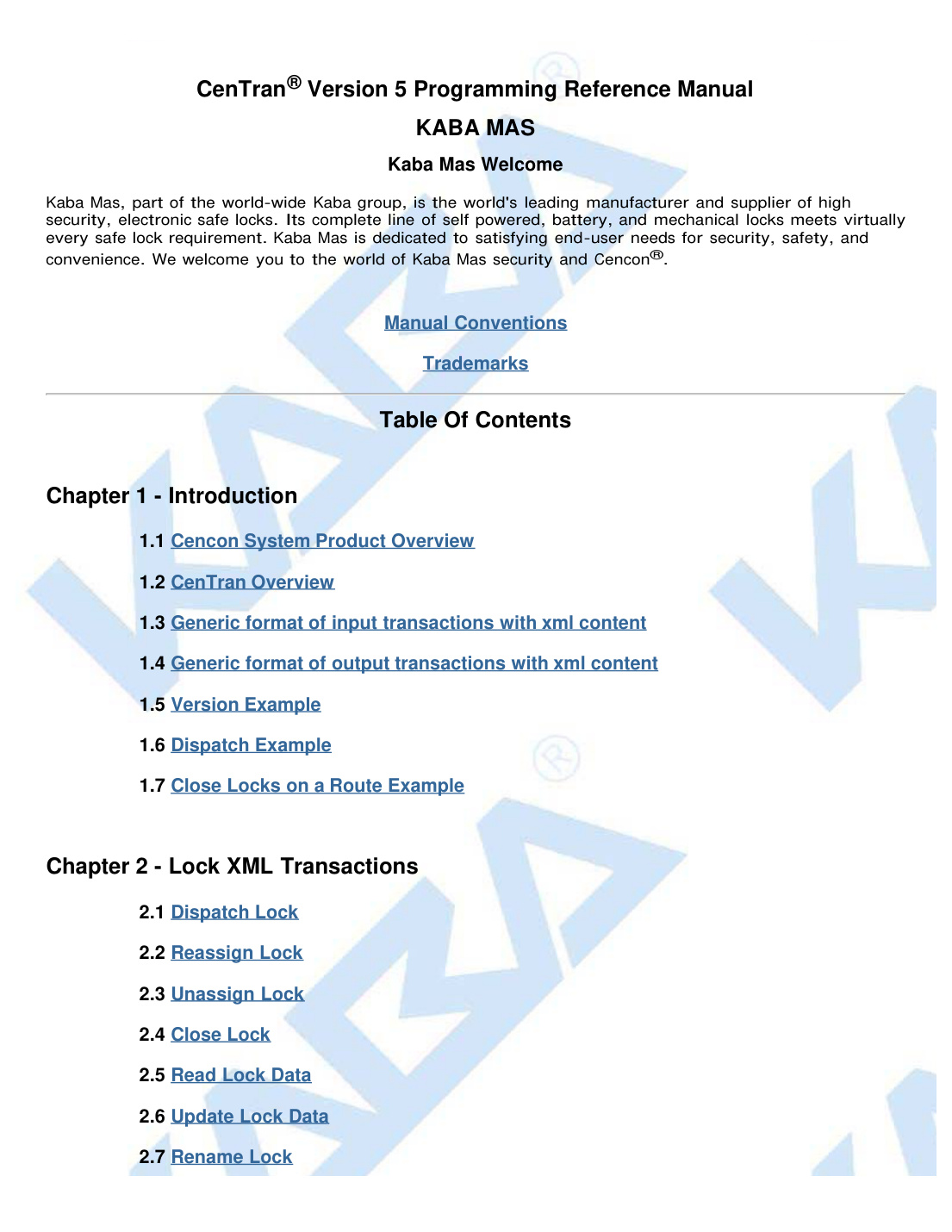 First page of centran-programming-reference-manual.pdf_572832